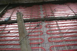 Монтаж теплого пола