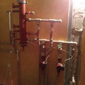Монтаж отопления в доме