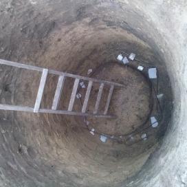 Монтаж системы канализации и выгребной ямы