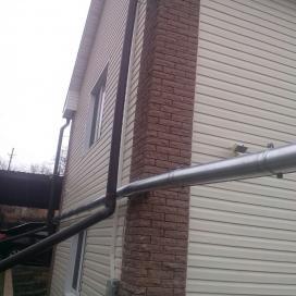 Установка твердотопливного котла, дымохода