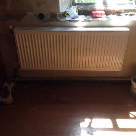 Реконструкция системы отопления частного дома, монтаж радиаторов