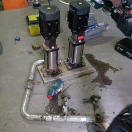 Чистка пожарных насосов