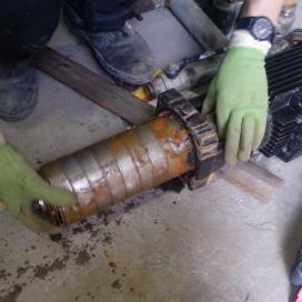 Демонтаж насосных групп