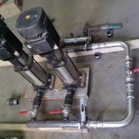 Противопожарное водоснабжение. Чистка насосов от ржавчины