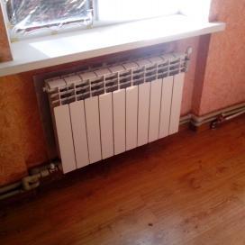 Монтаж батарей в квартире в Днепропетровске